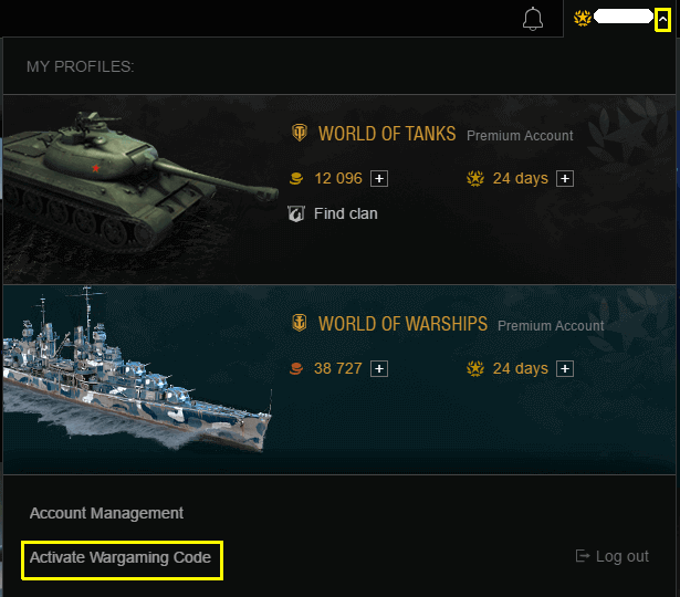 how to redeem crate codes world of warships