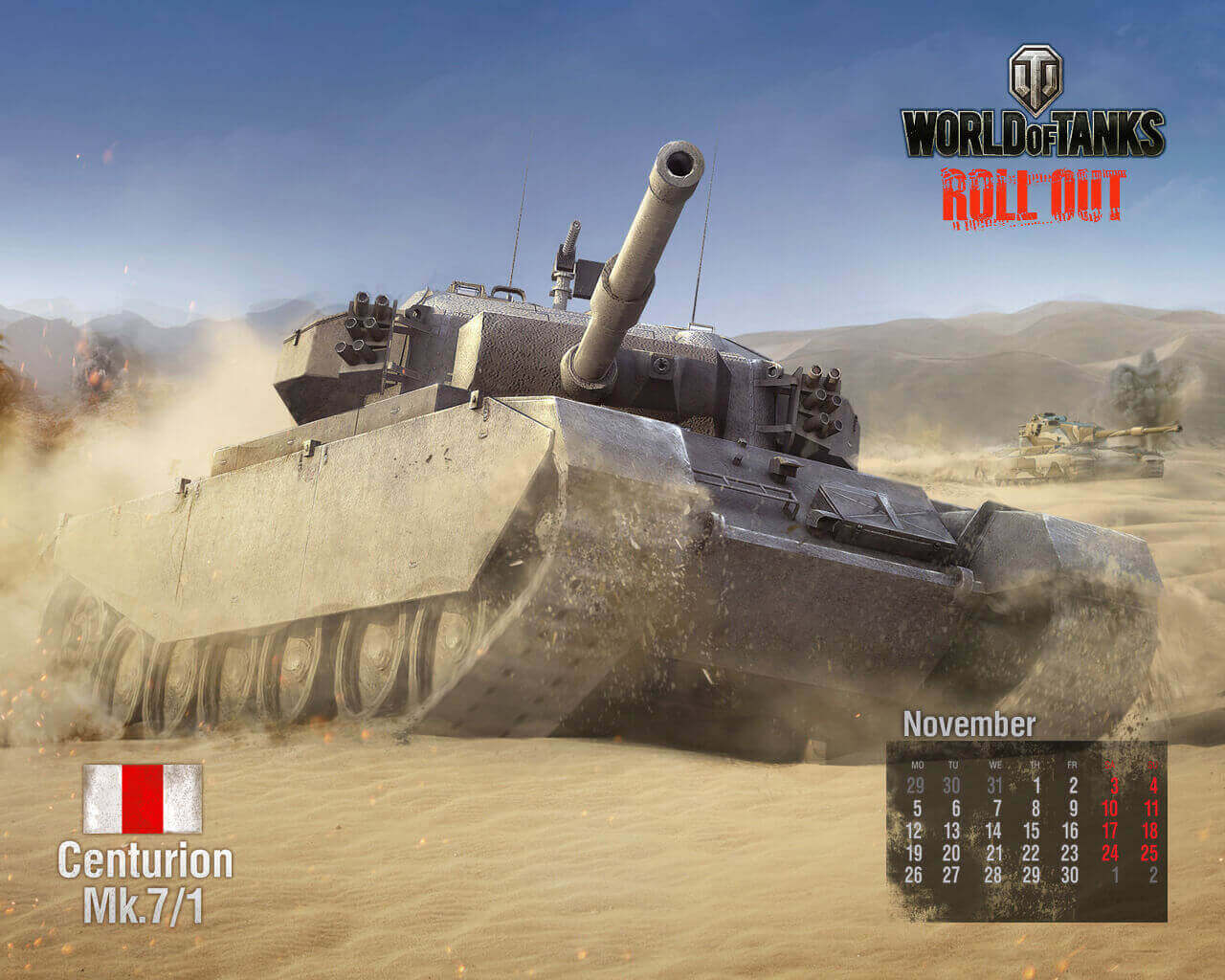 November Calendar: Centurion Mk.7/1