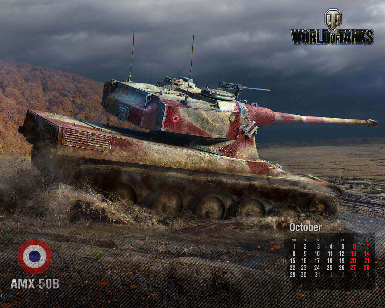 October Calendar: AMX 50B
