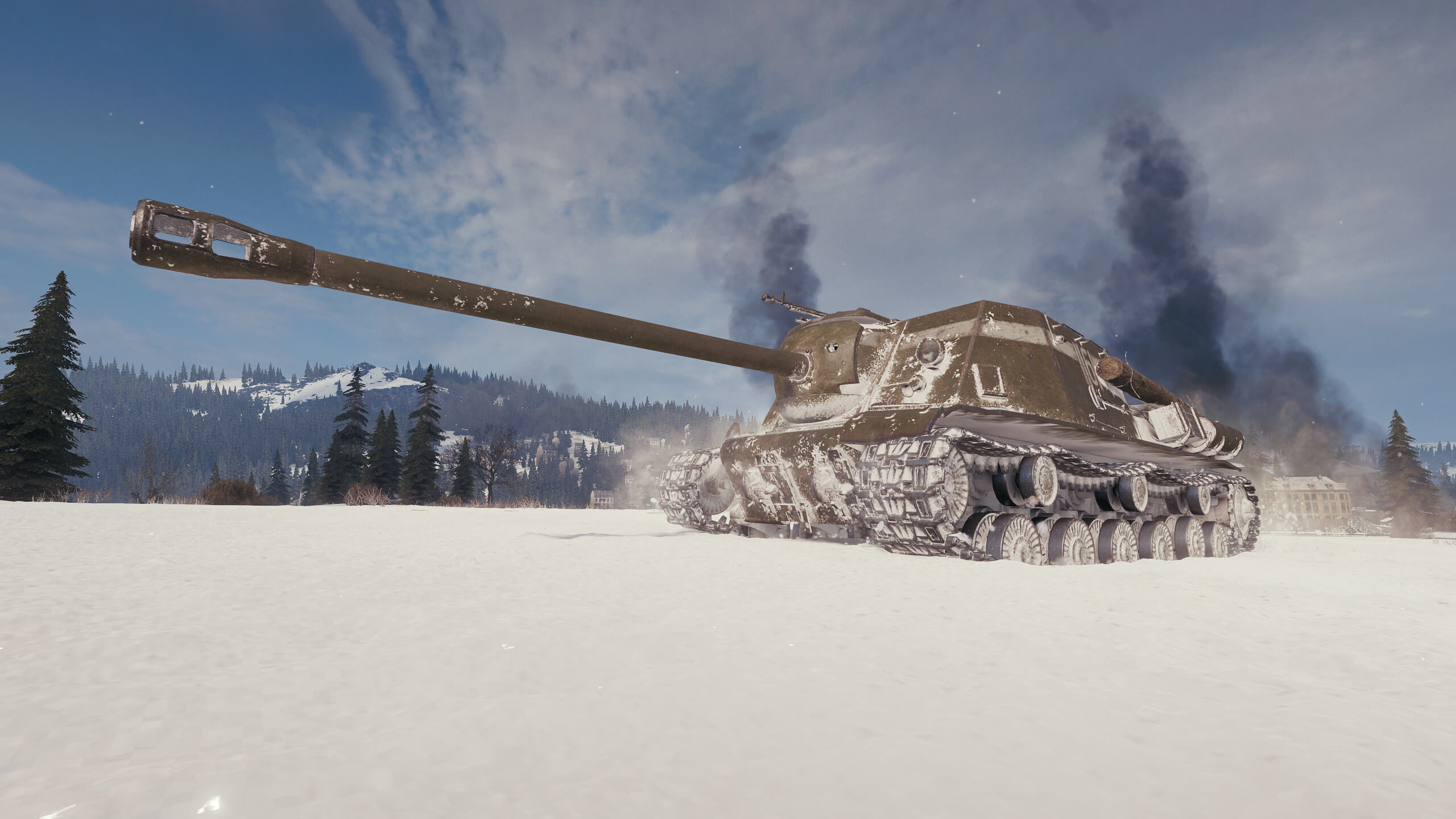 鉄壁の要塞「Chrysler K GF」と破壊者「ISU-122S」