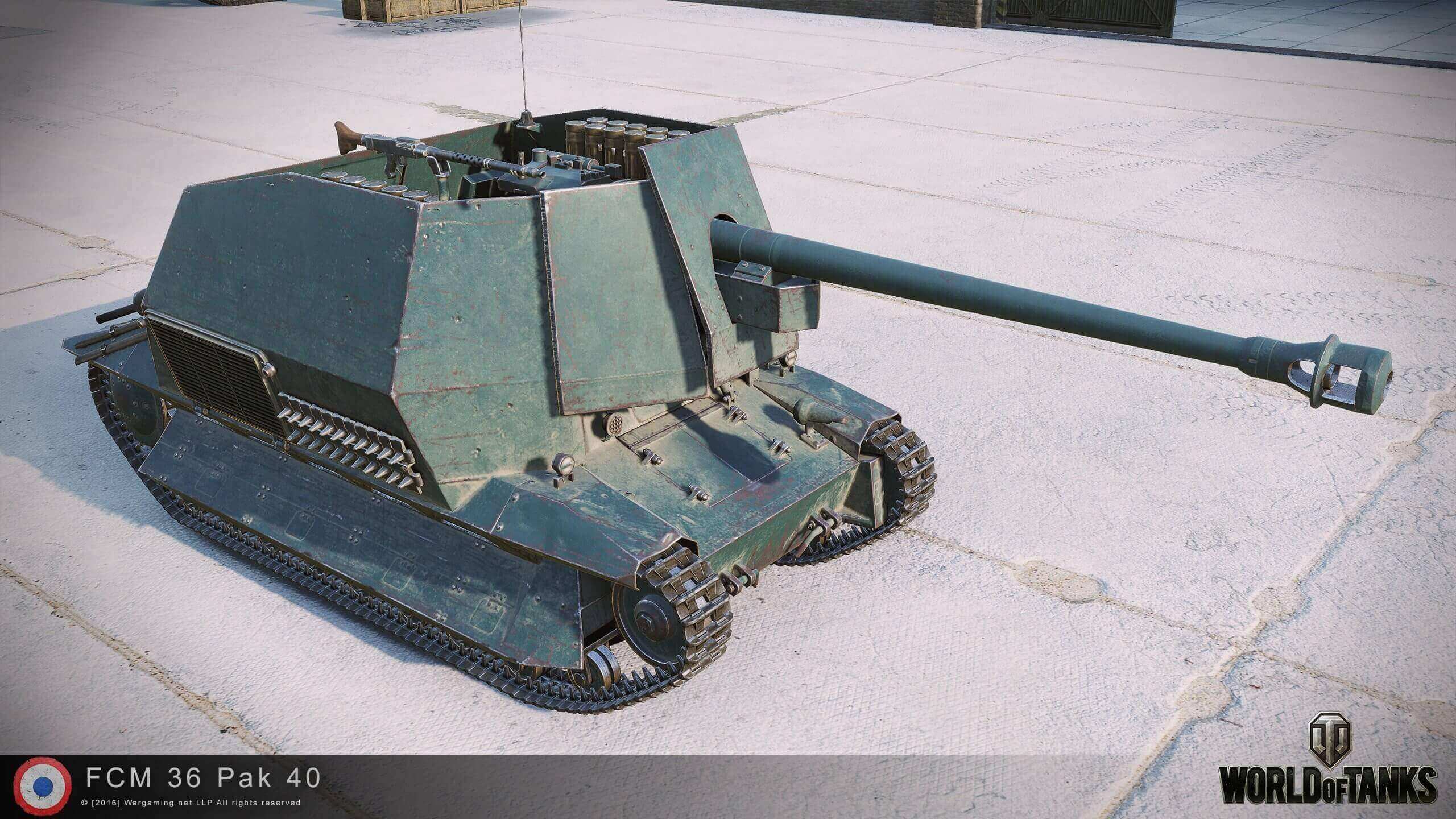 車輌セール] T77・Panzer 58 Mutz・FCM 36 Pak 40販売中！ - World of