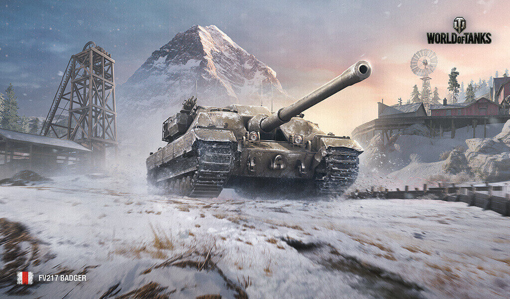 January 18 Wallpaper Fv217 Badger Tanks World Of Tanks Media Best Videos And Artwork