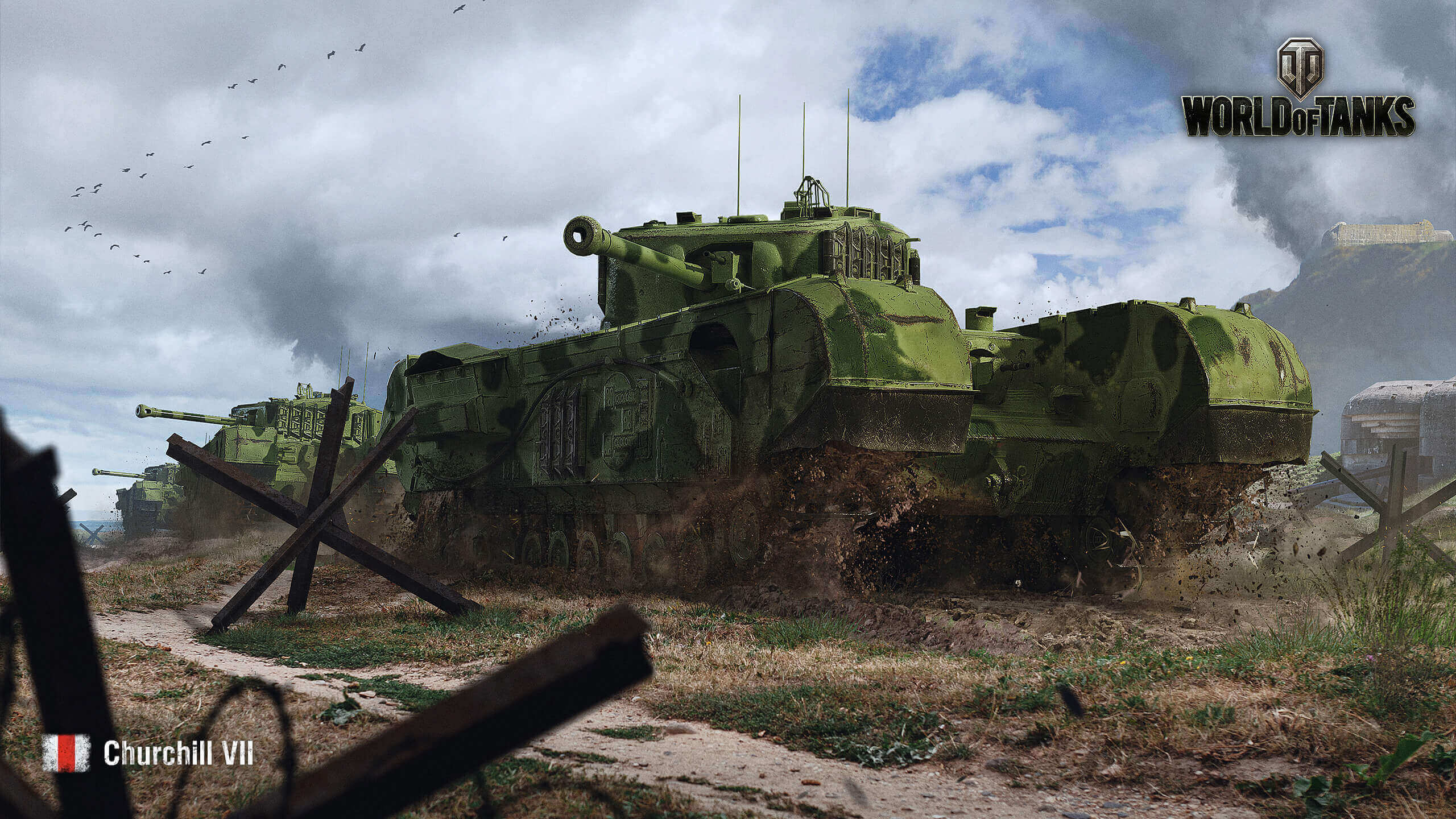 16年6月壁紙 Churchill Vii 戦車 World Of Tanks メディア 最高のビデオやアートワーク
