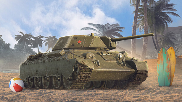 サマー・チャレンジ】「T-34 shielded」を入手せよ！