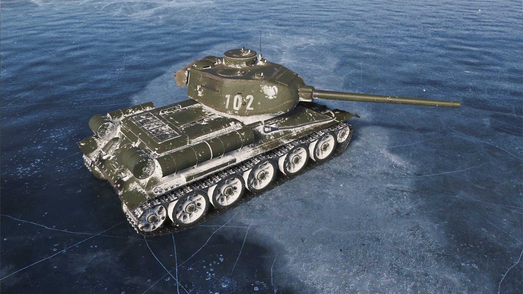 アイコニックな二重国籍車輌「T-34-85 Rudy」