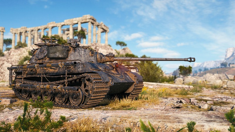 King Tiger (Captured)「夜の帳」スタイルの秘密 - World of Tanks