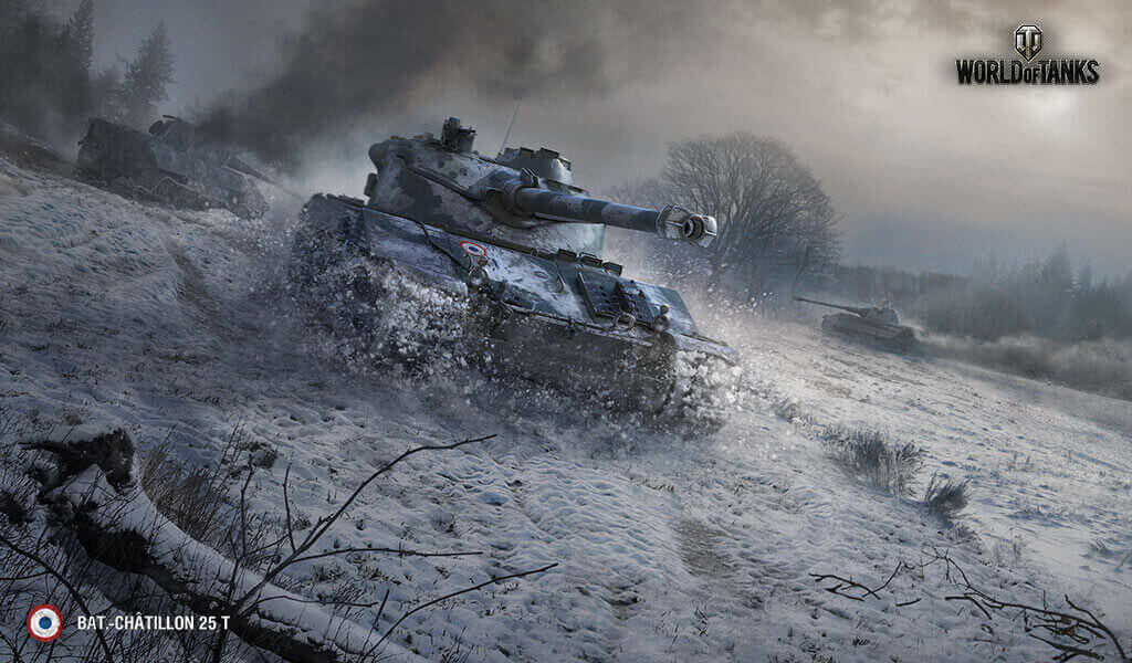 17年 12月 壁紙 Bat Chatillon 25 T 戦車 World Of Tanks メディア 最高のビデオやアートワーク