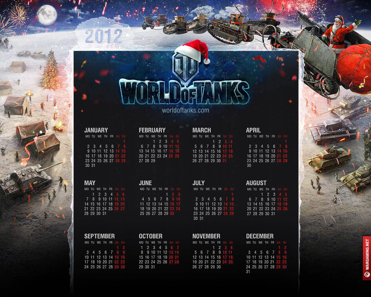 World of Tanks Calendar 3 Tanks World of Tanks media—the best videos