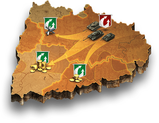 クランウォーズ クラン戦 World Of Tanks グローバルマップ 説明 レビュー